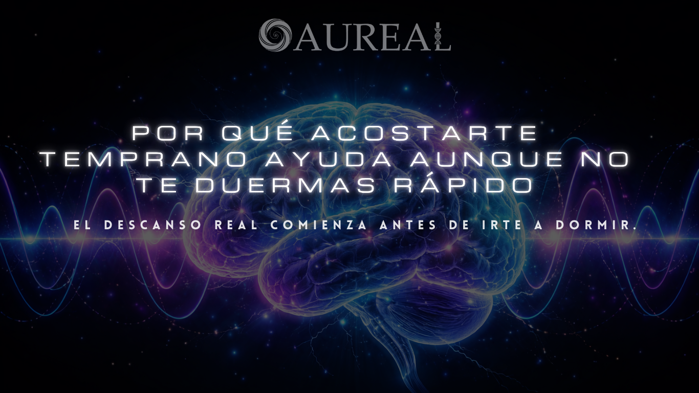 Por qué acostarte temprano ayuda aunque no te duermas rápido